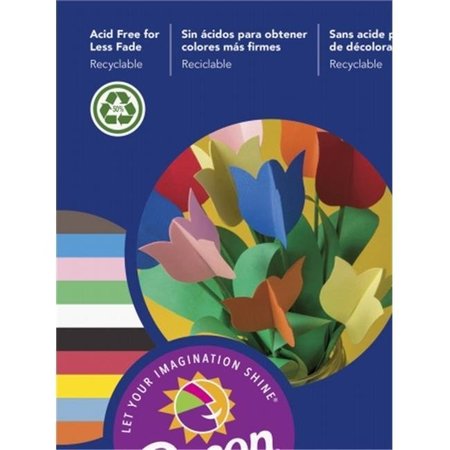 PACON CORPORATION Pacon 1432720 Roselle Sulfite Construction Paper; 12 x 18 in. - Assorted Bright Color; Pack of 250 1432720
